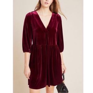 Amadi Greta Velvet Tunic Dress
